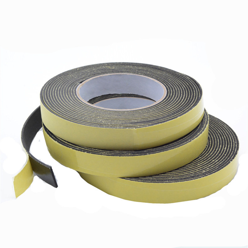 5M Adhesive Foam Weather Waterproof Draught Excluder Door Seal Strip Tape Roll eBay