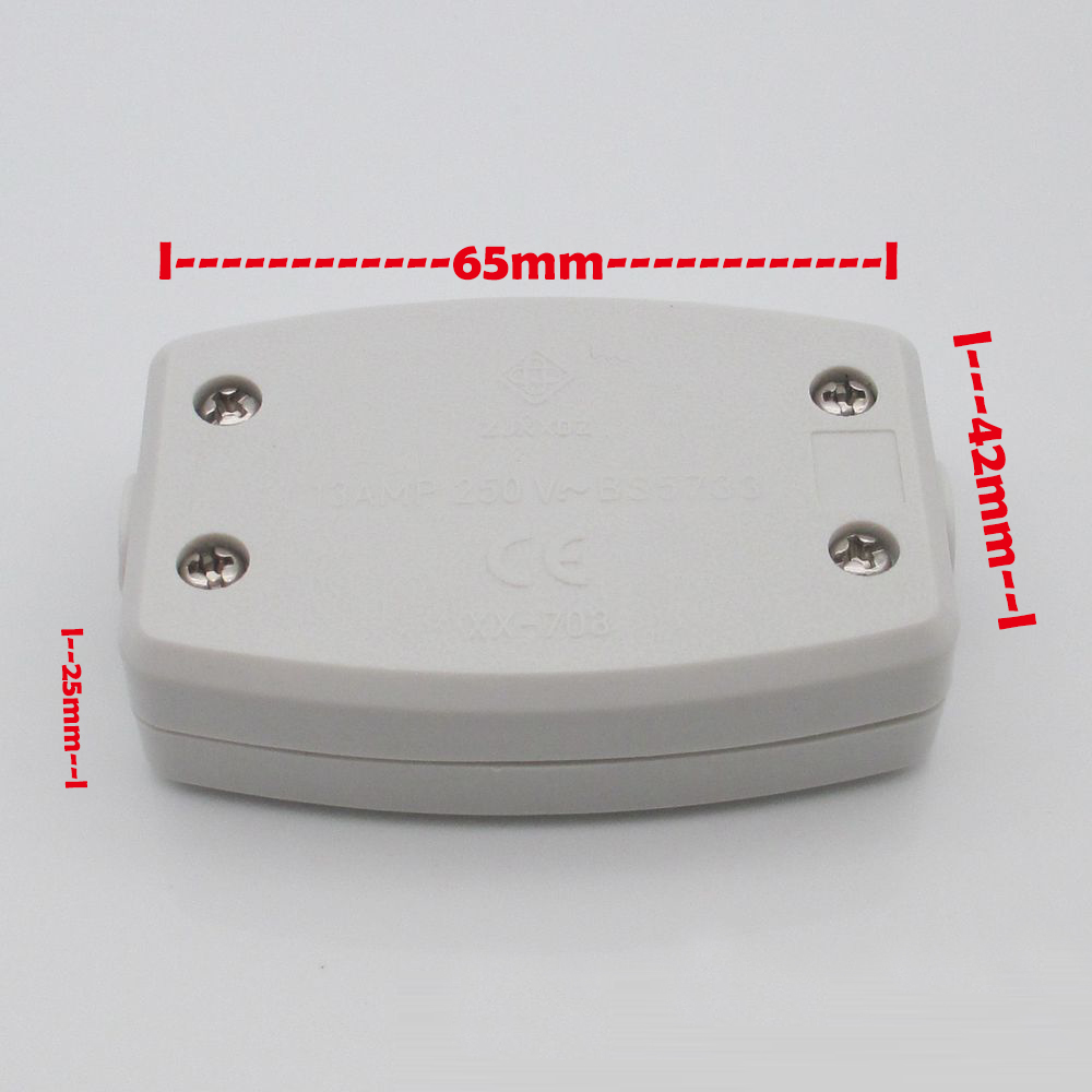 13A InLine Connector Box 3 Terminal Join Flex Cable Wire Mains Electrical Joiner eBay