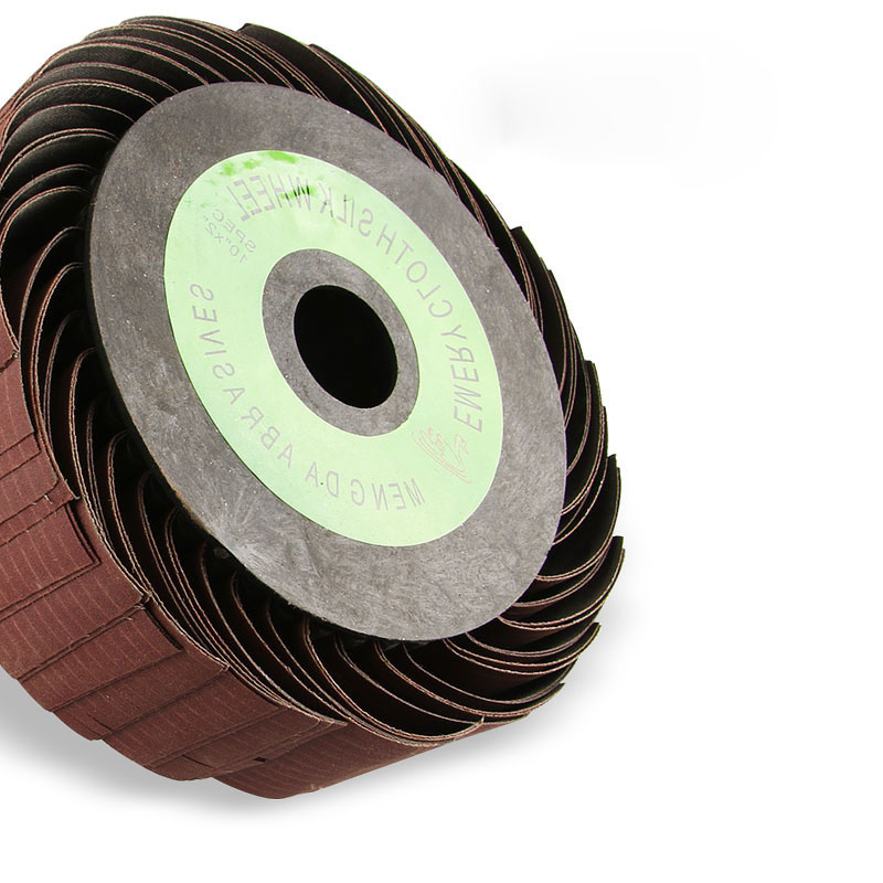 Grit 80600 Emery Cloth Flap Wheel Disc Sanding Abrasive For 25MM