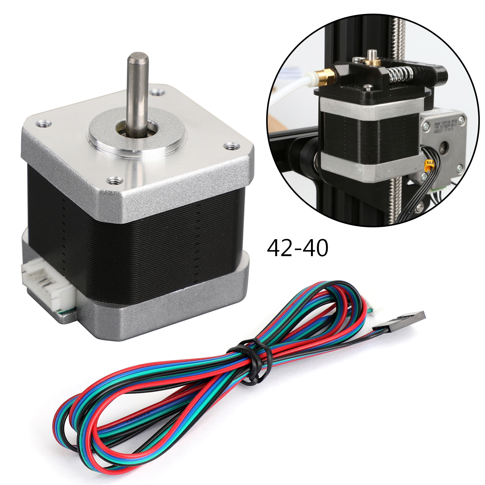 3D Printer 42-40 1.0A X/Y/E-axis Stepper Motor For 3D Creality