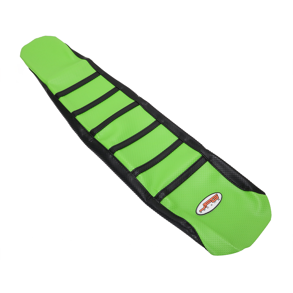 MX Green Ribbed Seat Cover For KX250F 0912 KXF450 0911 Dirt Pit Bike eBay