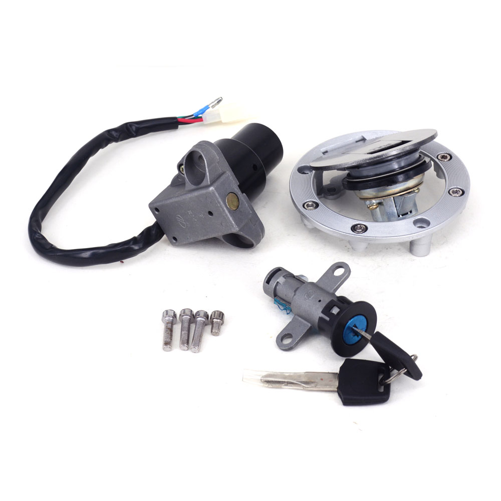 Ignition Switch Lock /& Fuel Gas Cap Key Set For Yamaha TZR125 TZM150 TZR150 UE