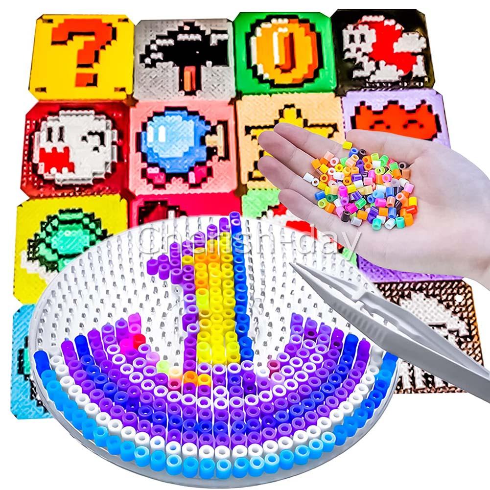 AU 5mm For Perler/Hama Beads Kit Kids Fun DIY Craft 24/36 Colours Set Gift  Toys