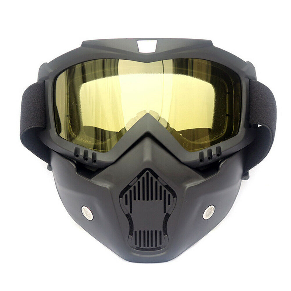 Tactical Full Face Goggles Mask Gel Blaster Paintball Protective