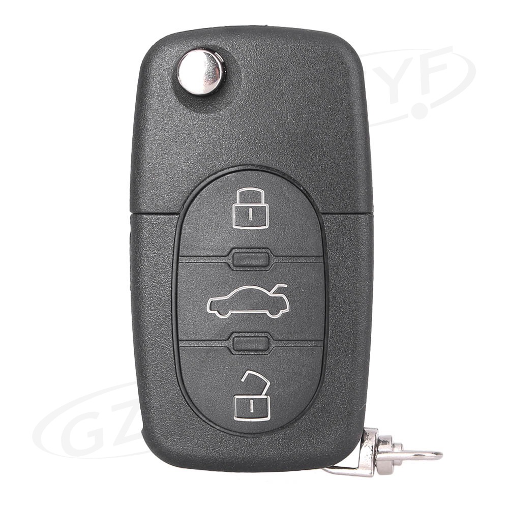 Car 3 Buttons Remote Key Fob Shell Case Keyless Fit For
