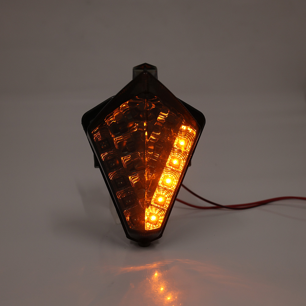 Smoke LED Tail Light Turn Signals Integrated For YAMAHA