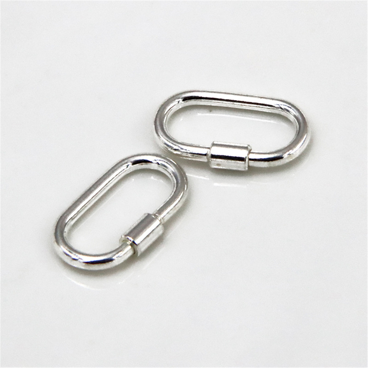 Charm Clip Pearl Necklace Shortener Clasp- Safety Catch-connector