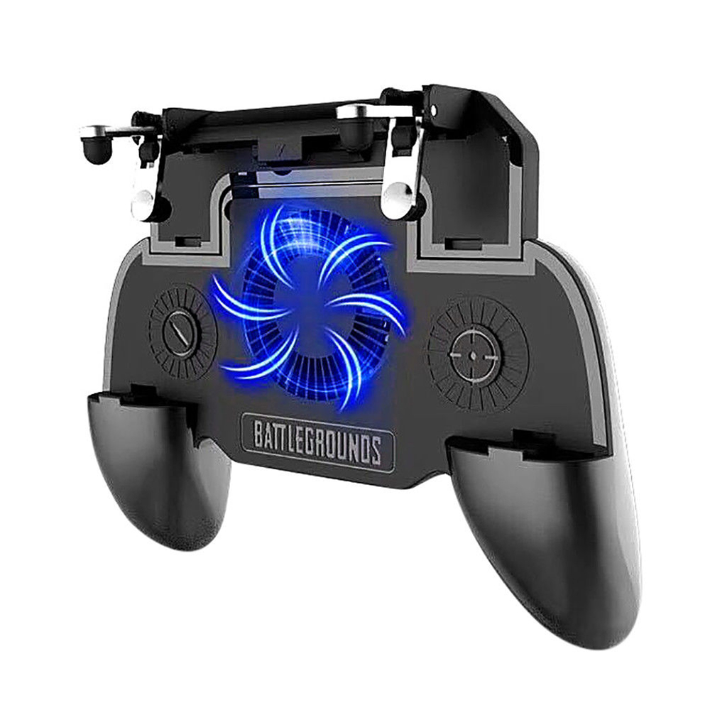 Details about PUBG Mobile Phone Game Controller Joystick Cooling Fan  Gamepad for Android IOS - 