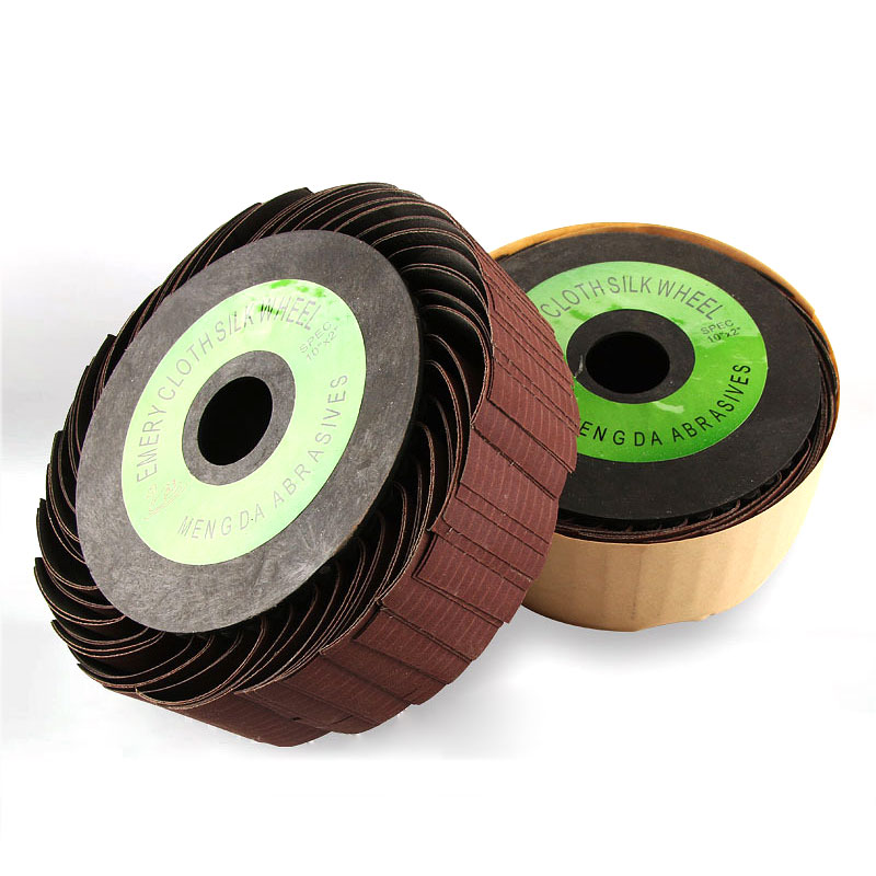 Grit 80600 Emery Cloth Flap Wheel Disc Sanding Abrasive For 25MM
