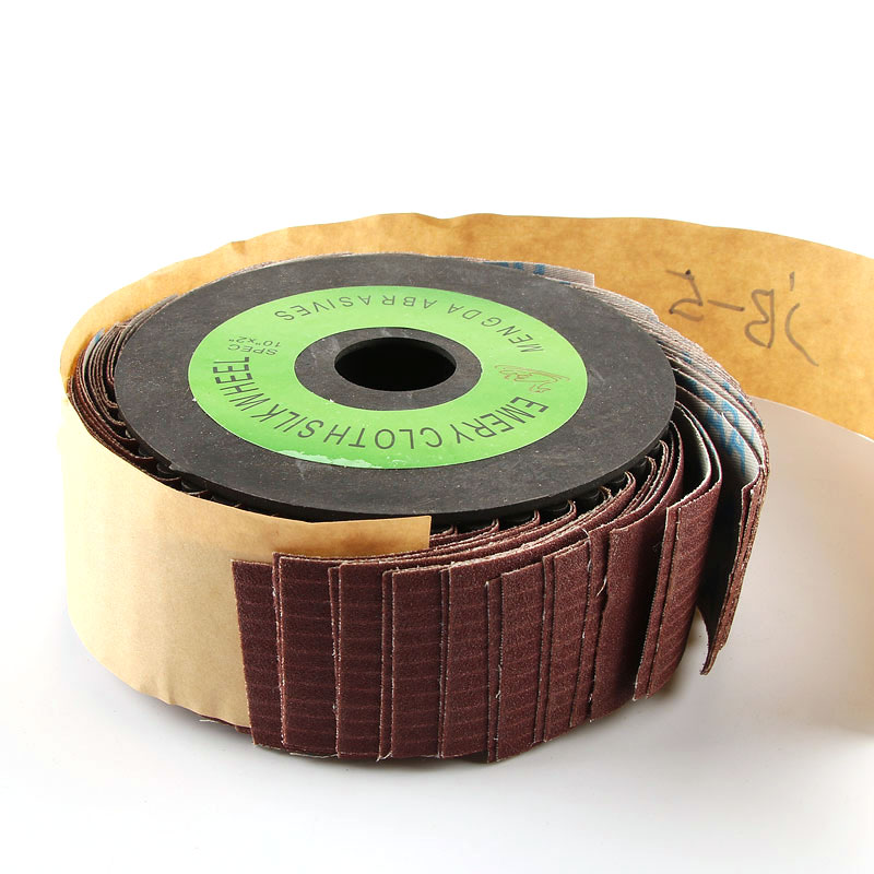 Grit 80600 Emery Cloth Flap Wheel Disc Sanding Abrasive For 25MM
