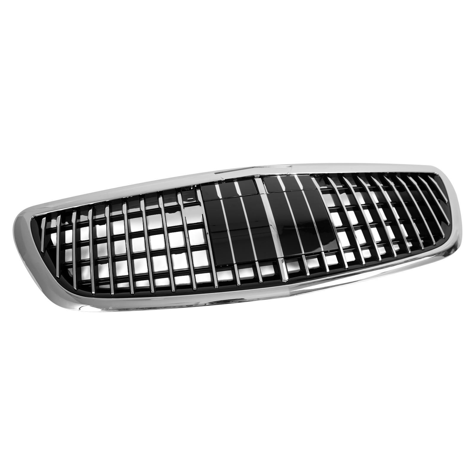 V6 Auto Parts Chrome Maybach Style Front Grille For Mercedes S-Class W222 (2014-2020) - Direct Fit