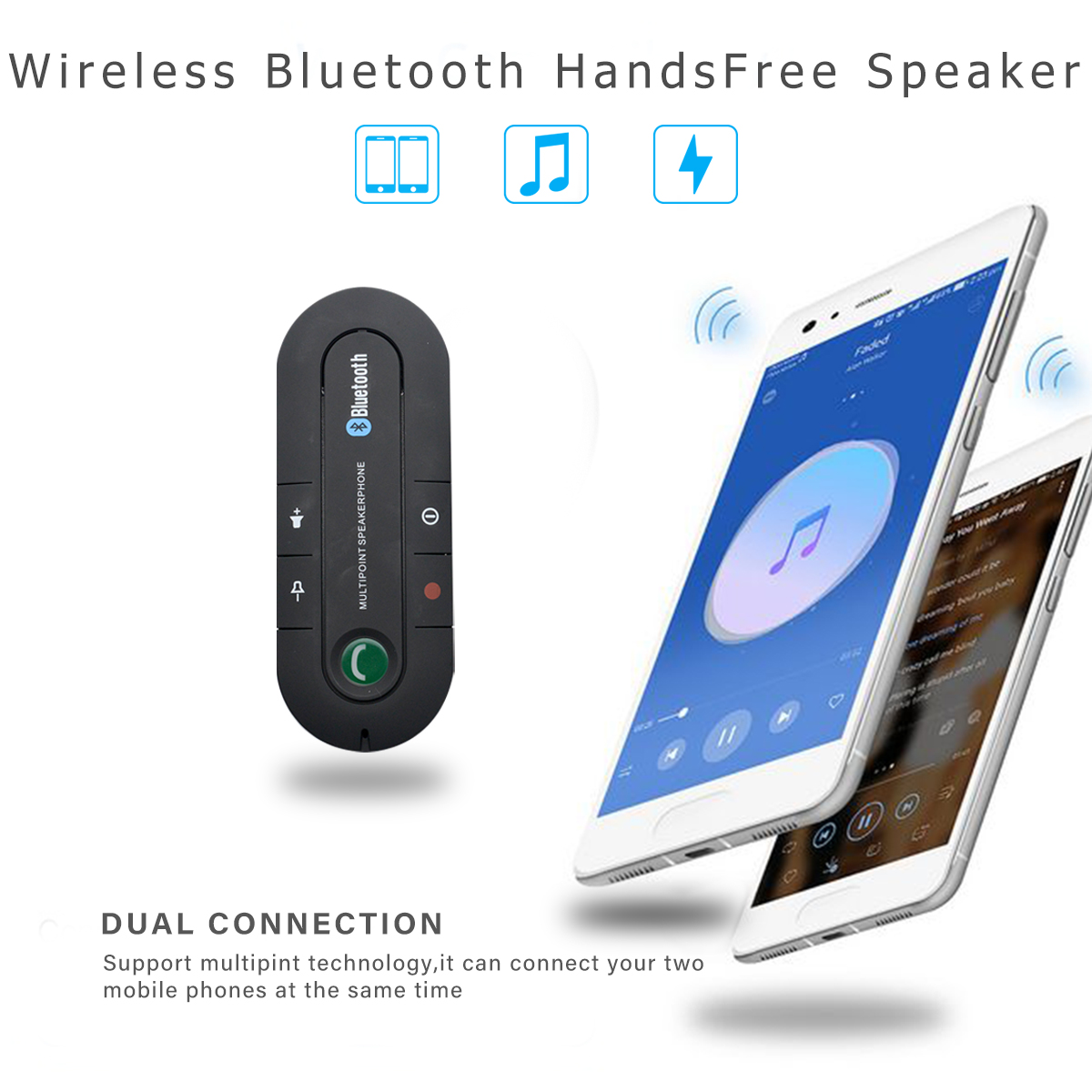 Multipoint speakerphone bluetooth как подключить к смартфону