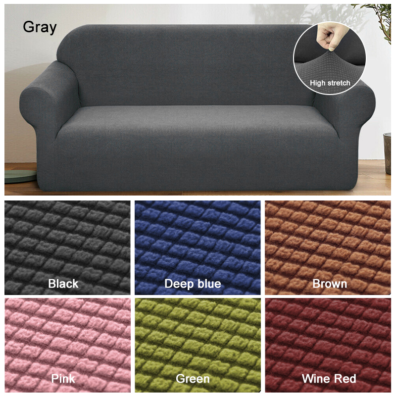 Waterproof Elastic STRETCH SOFA COVERS Slipcover Protector Settee 1//2//3//4 Seater