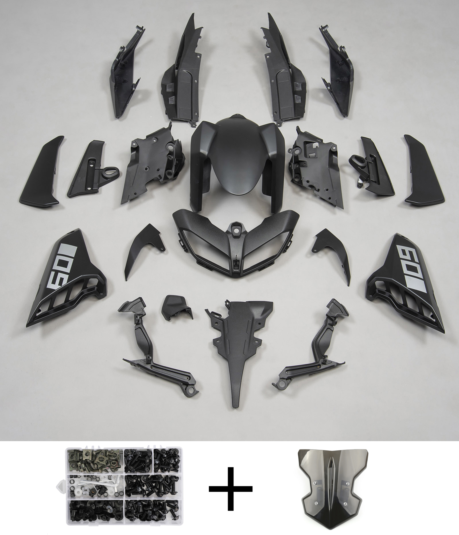 適用於 Yamaha MT-09 2017-2020 全車彩繪車殼 003-極限超快感
