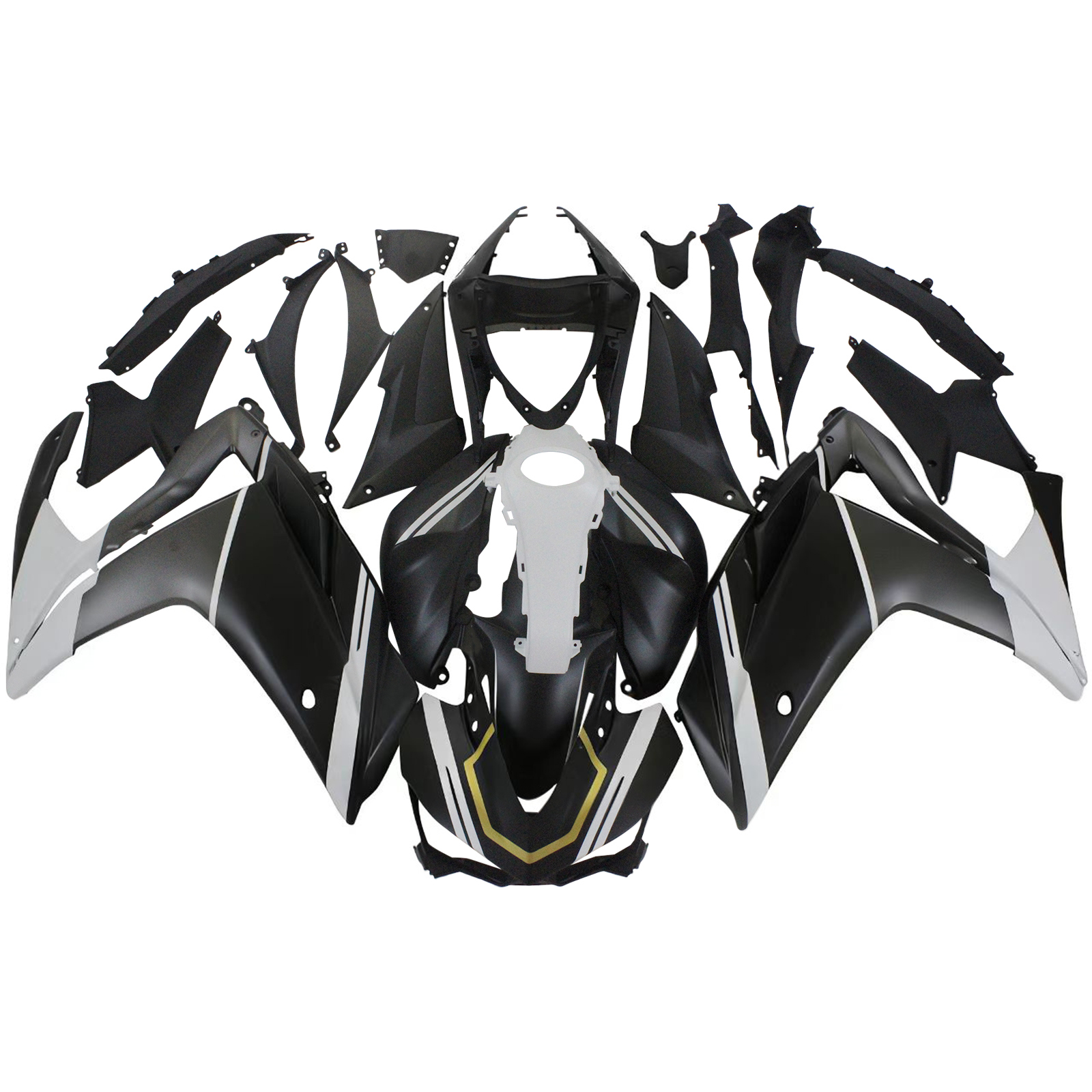 適用於 Yamaha YZF-R3 2014-2018 全車彩繪車殼103-極限超快感