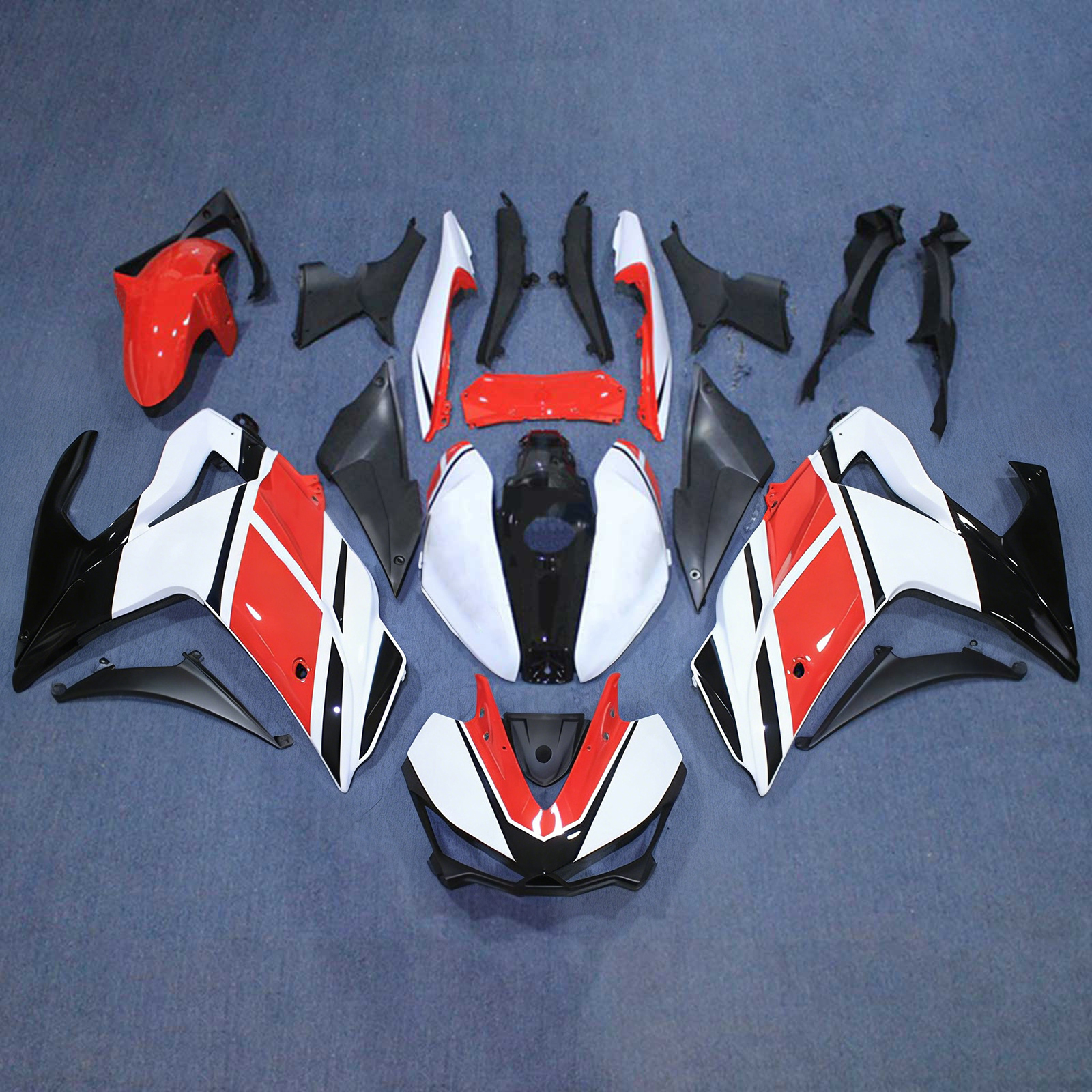 適用於 Yamaha YZF-R3 2014-2018 全車彩繪車殼111-極限超快感