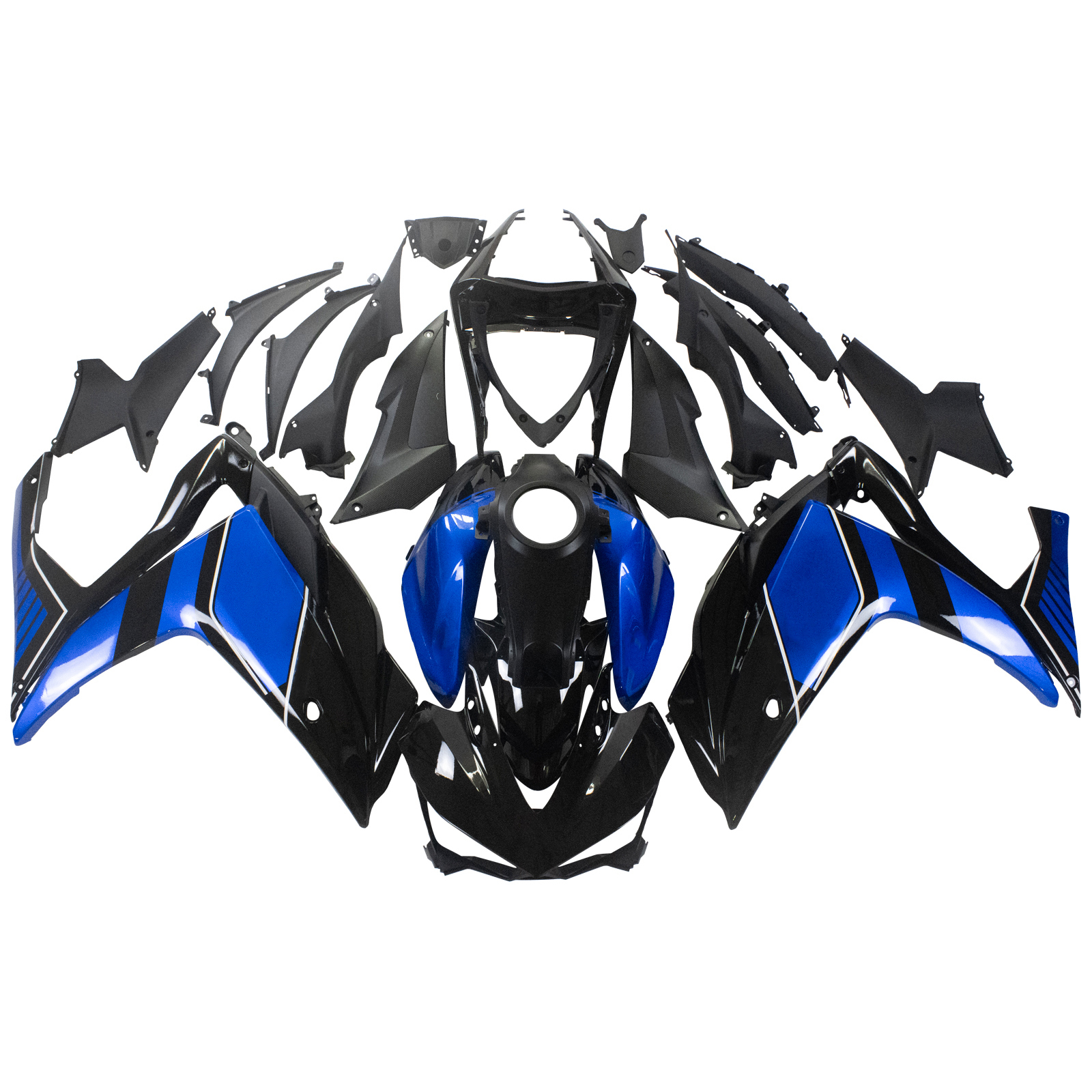適用於 Yamaha YZF-R3 2014-2018 全車彩繪車殼112-極限超快感