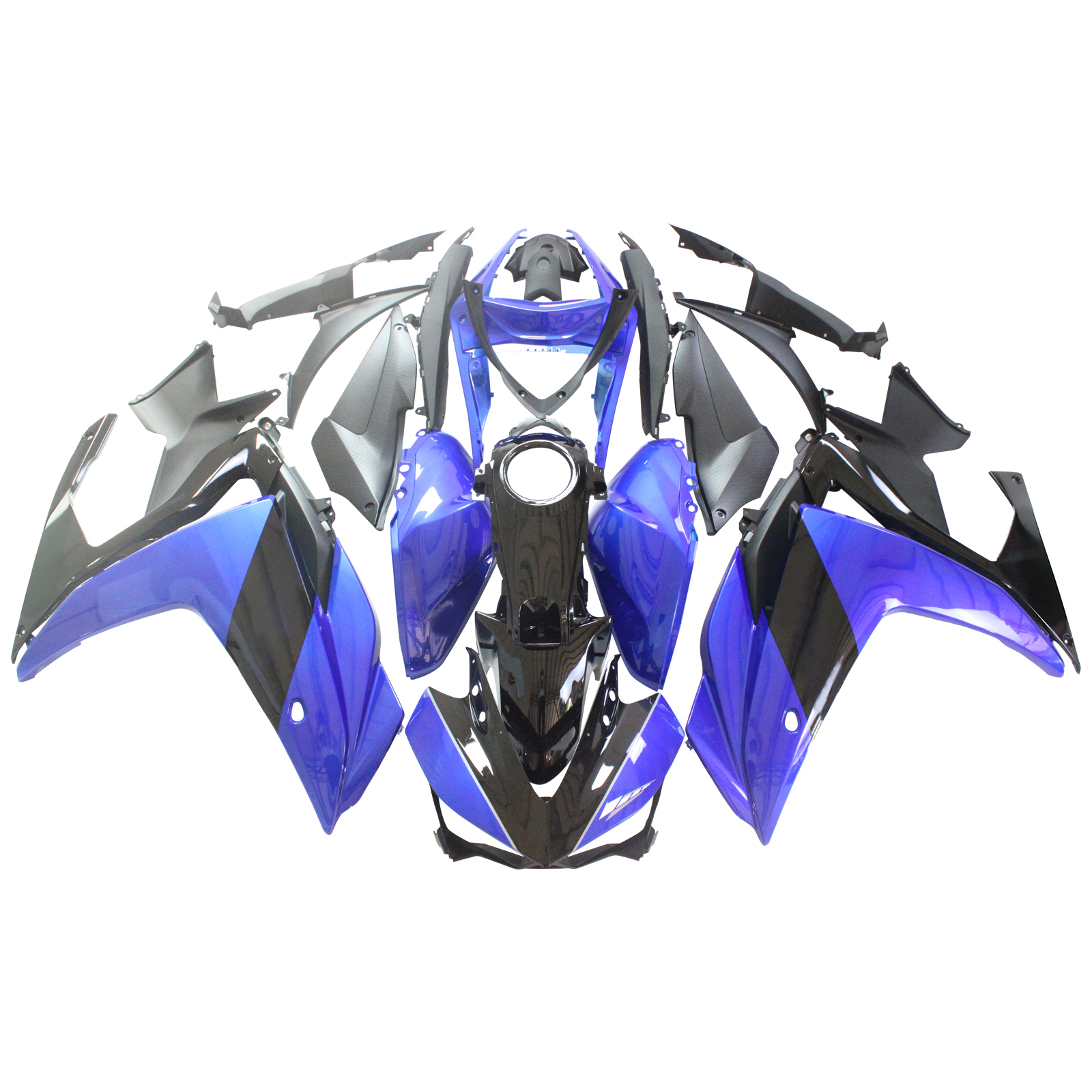 適用於 Yamaha YZF-R3 2014-2018 全車彩繪車殼118-極限超快感