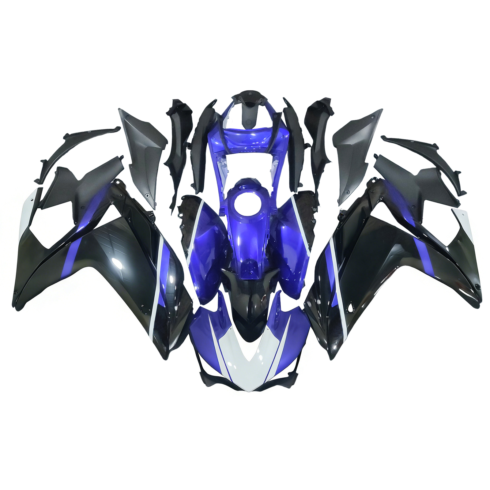 適用於 Yamaha YZF-R3 2014-2018 全車彩繪車殼119-極限超快感