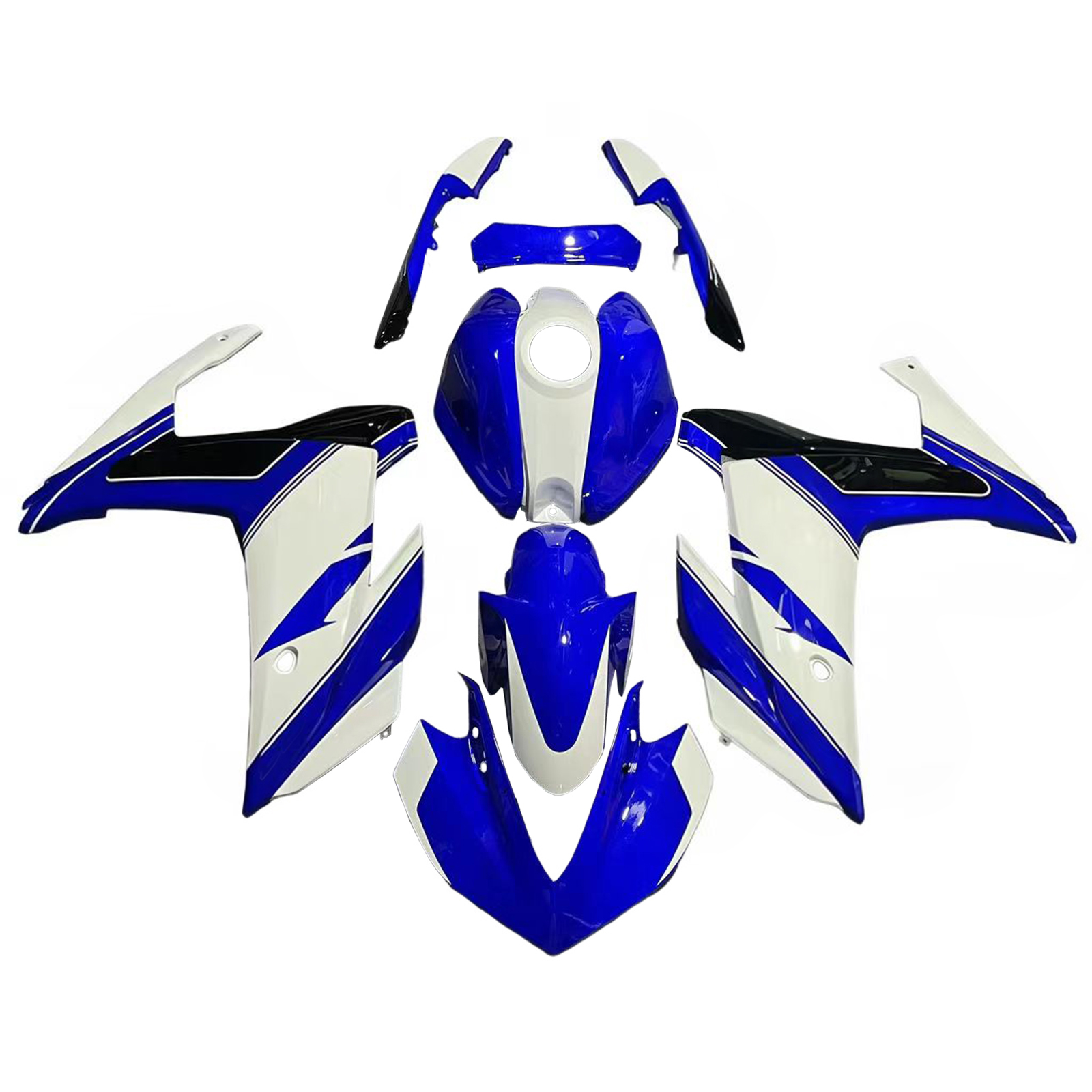 適用於 Yamaha YZF-R3 2014-2018 全車彩繪車殼122-極限超快感