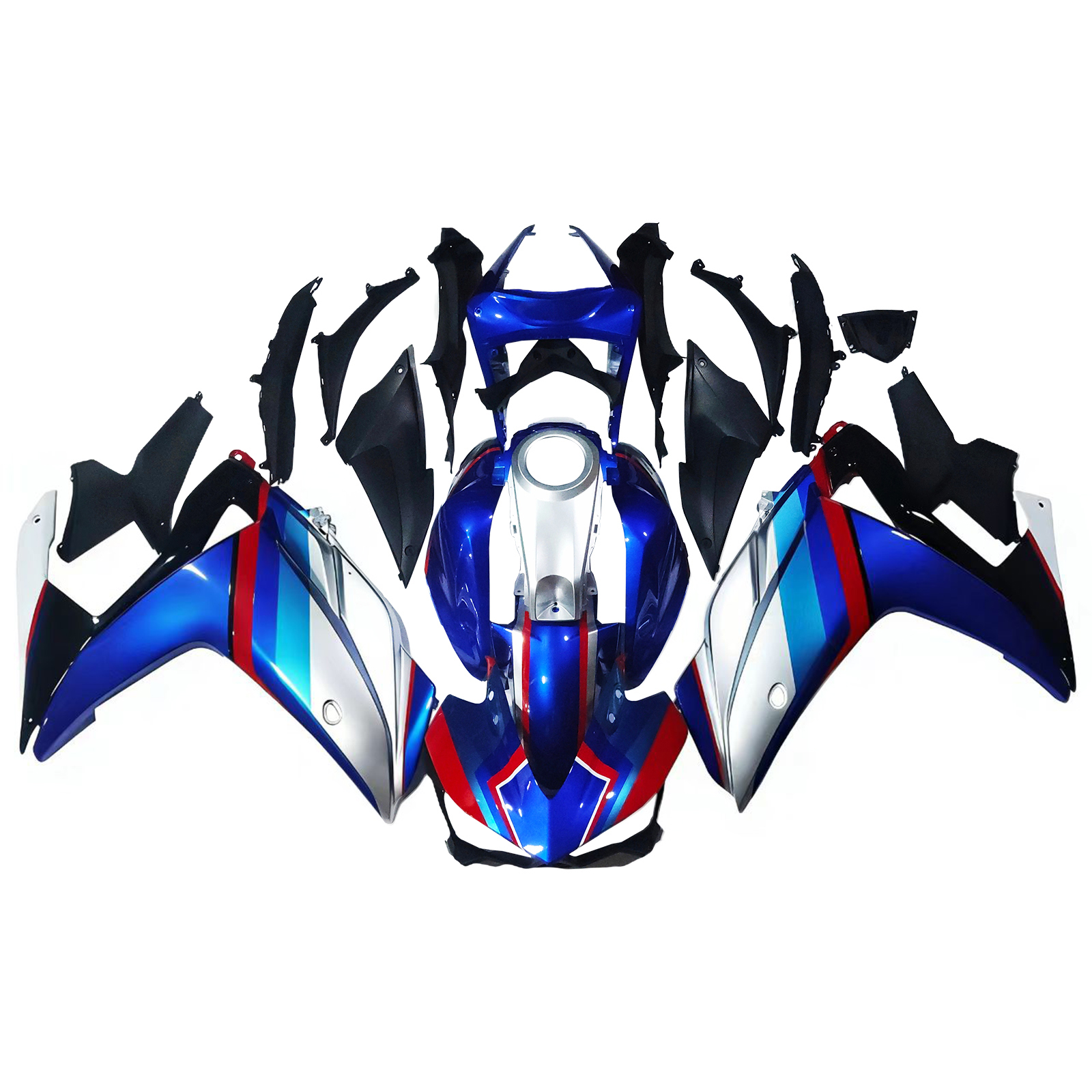 適用於 Yamaha YZF-R3 2014-2018 全車彩繪車殼126-極限超快感