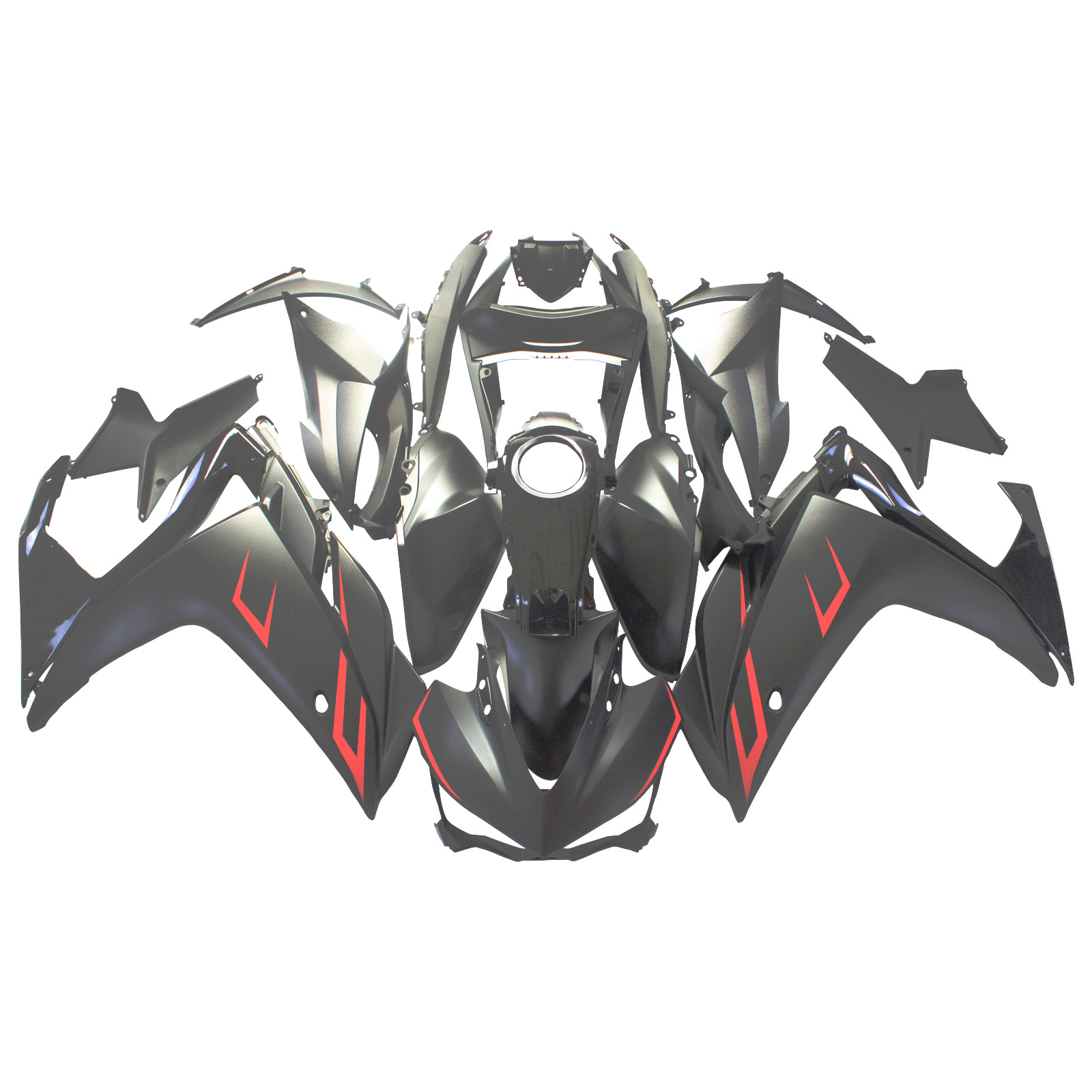 適用於 Yamaha YZF-R3 2014-2018 全車彩繪車殼127-極限超快感