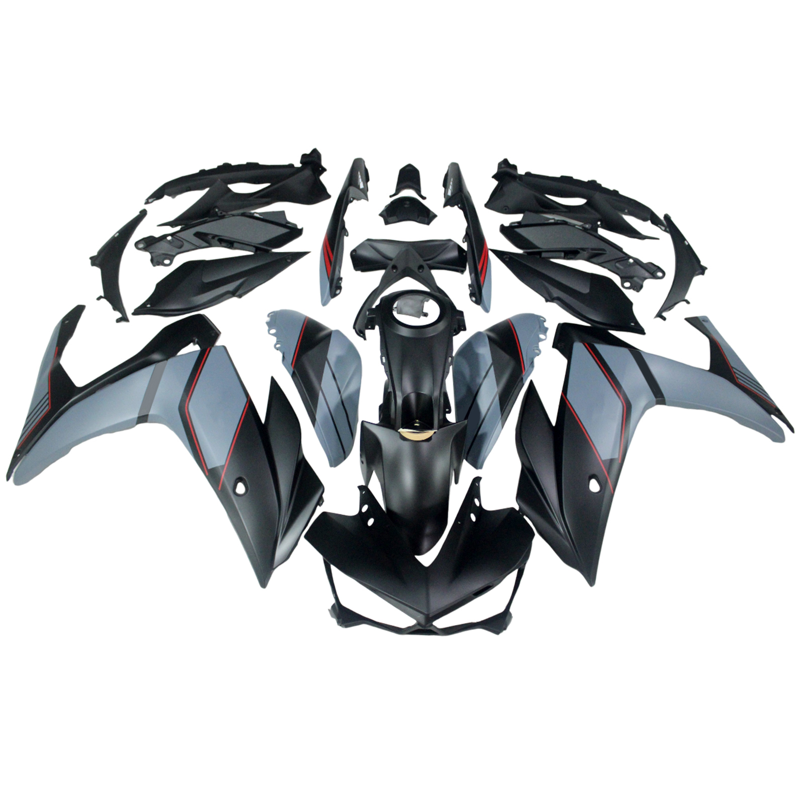 適用於 Yamaha YZF-R3 2014-2018 全車彩繪車殼128-極限超快感