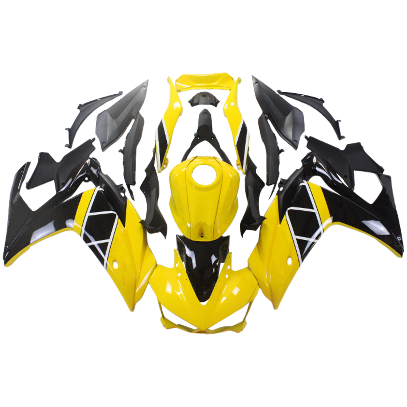 適用於 Yamaha YZF-R3 2014-2018 全車彩繪車殼130-極限超快感