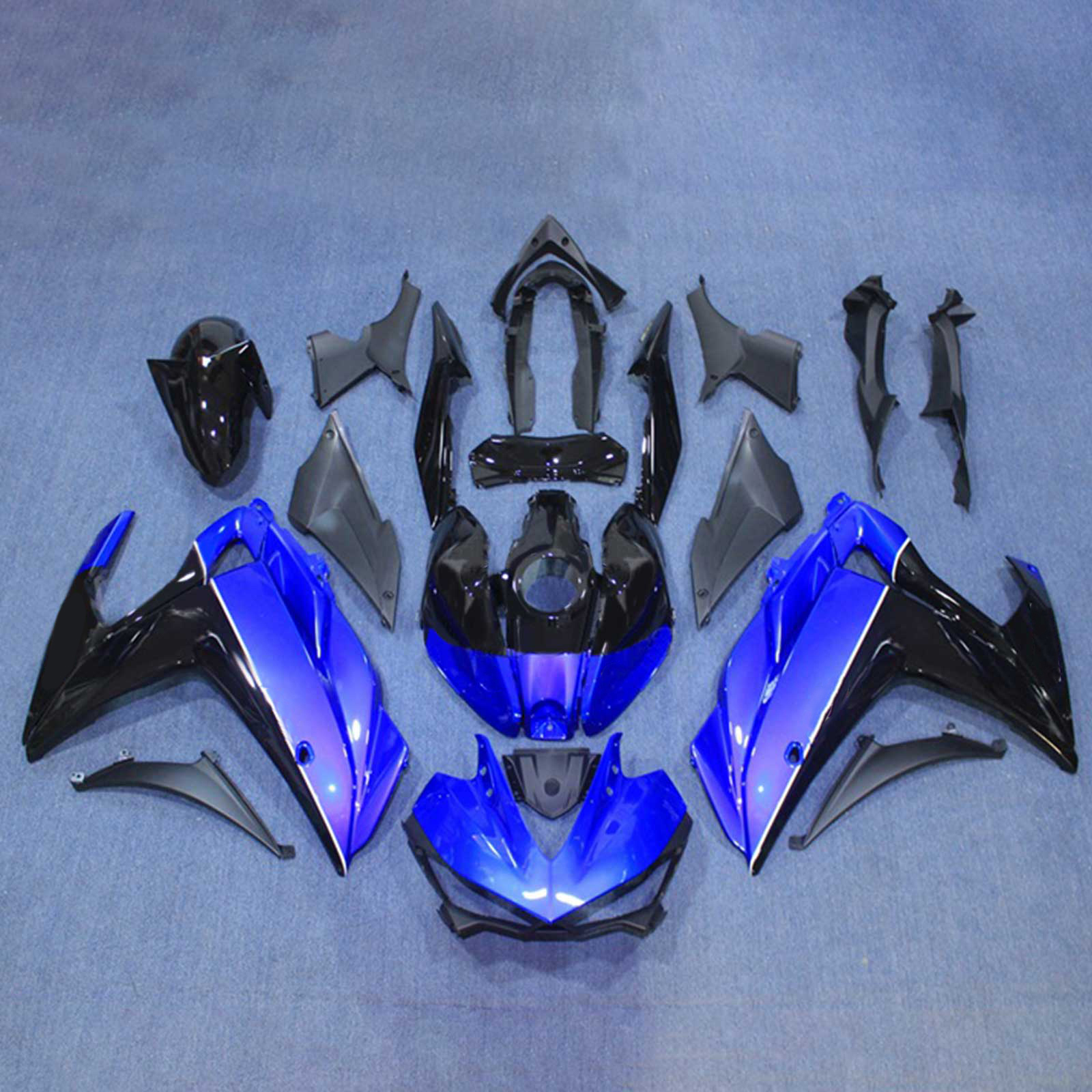 適用於 Yamaha YZF-R3 2014-2018 全車彩繪車殼132-極限超快感