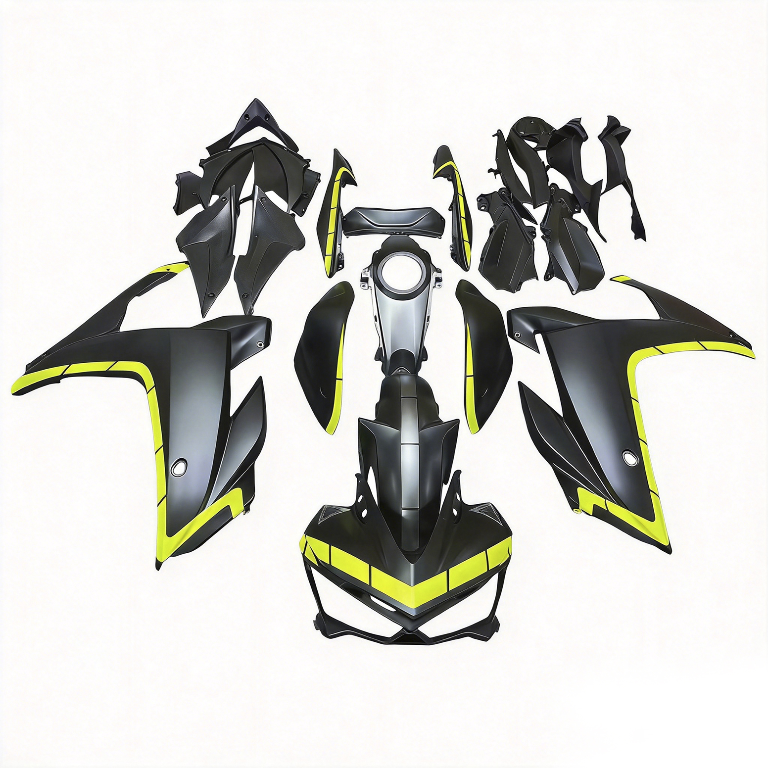 適用於 Yamaha YZF-R3 2014-2018 全車彩繪車殼003-極限超快感