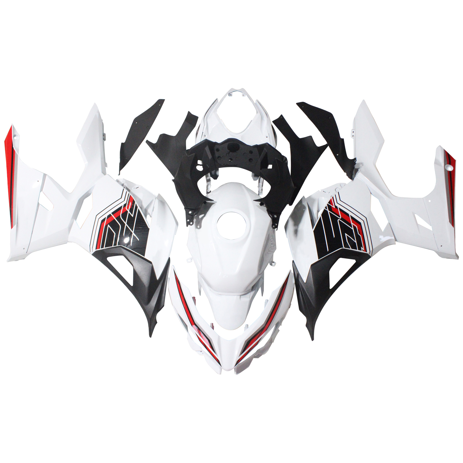 適用於Kawasaki Ninja400-1824全車彩繪車殼162-極限超快感