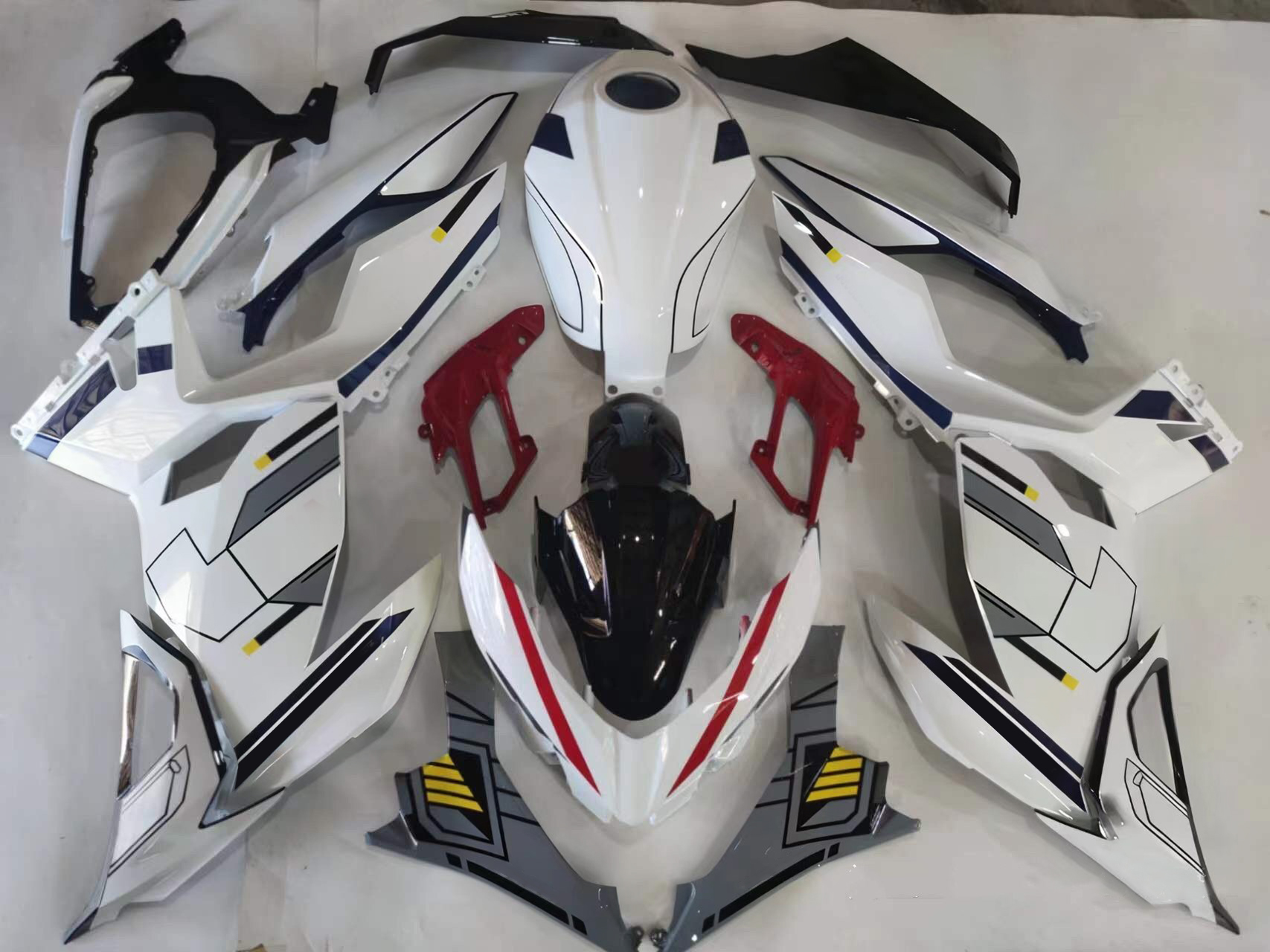 適用於Kawasaki Ninja400-1824全車彩繪車殼171-極限超快感