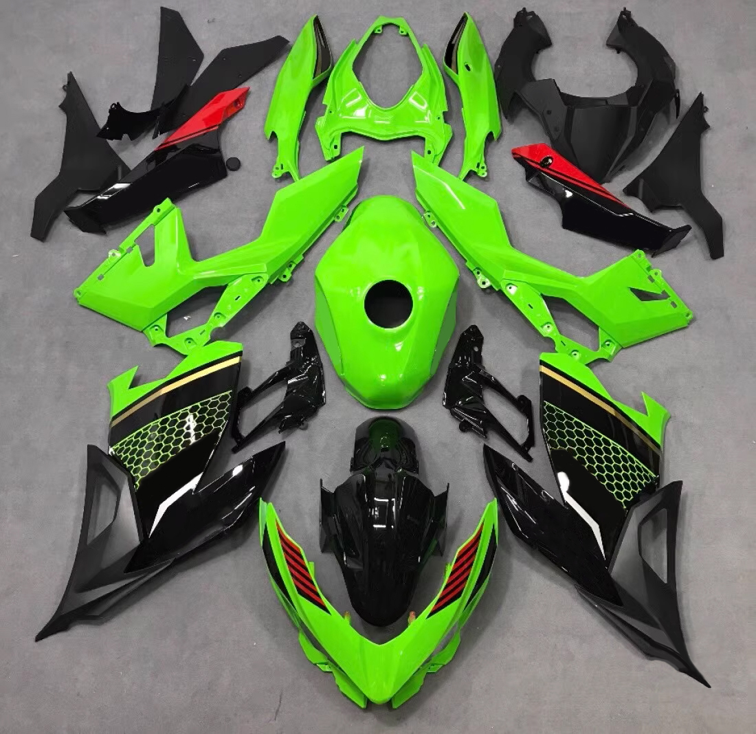 適用於Kawasaki Ninja400-1824全車彩繪車殼176-極限超快感
