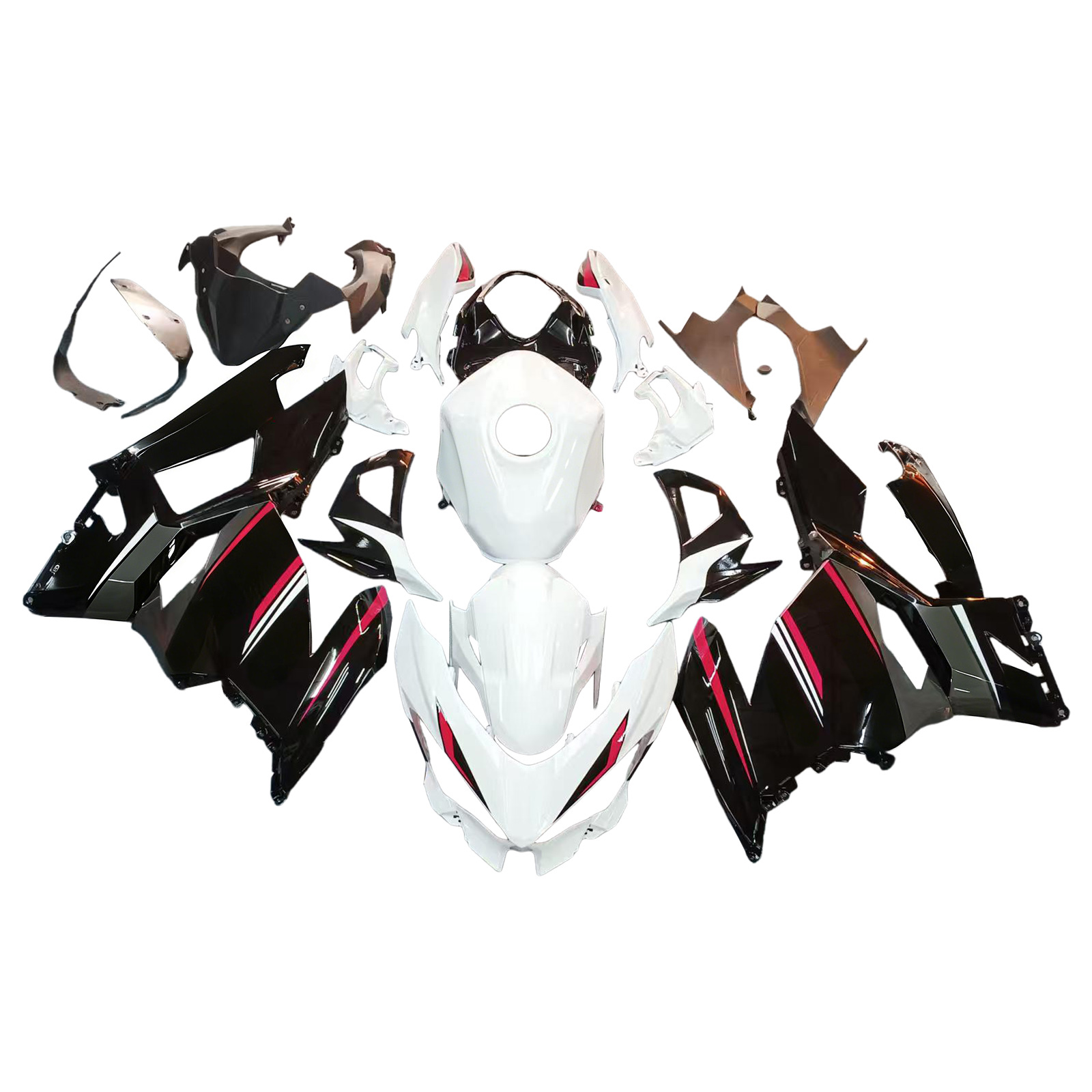 適用於Kawasaki Ninja400-1824全車彩繪車殼155-極限超快感