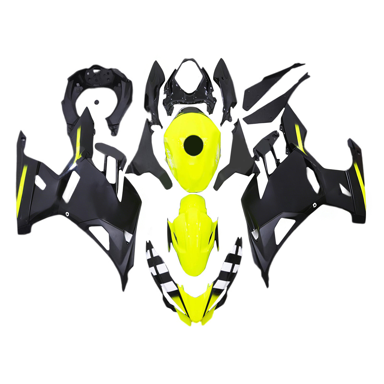 適用於Kawasaki Ninja400-1824全車彩繪車殼136-極限超快感