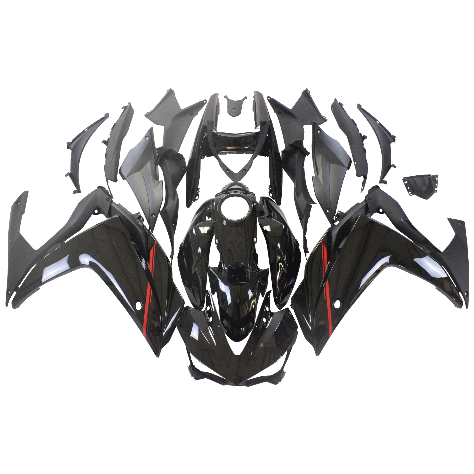 適用於 Yamaha YZF-R3 2014-2018 全車彩繪車殼139-極限超快感
