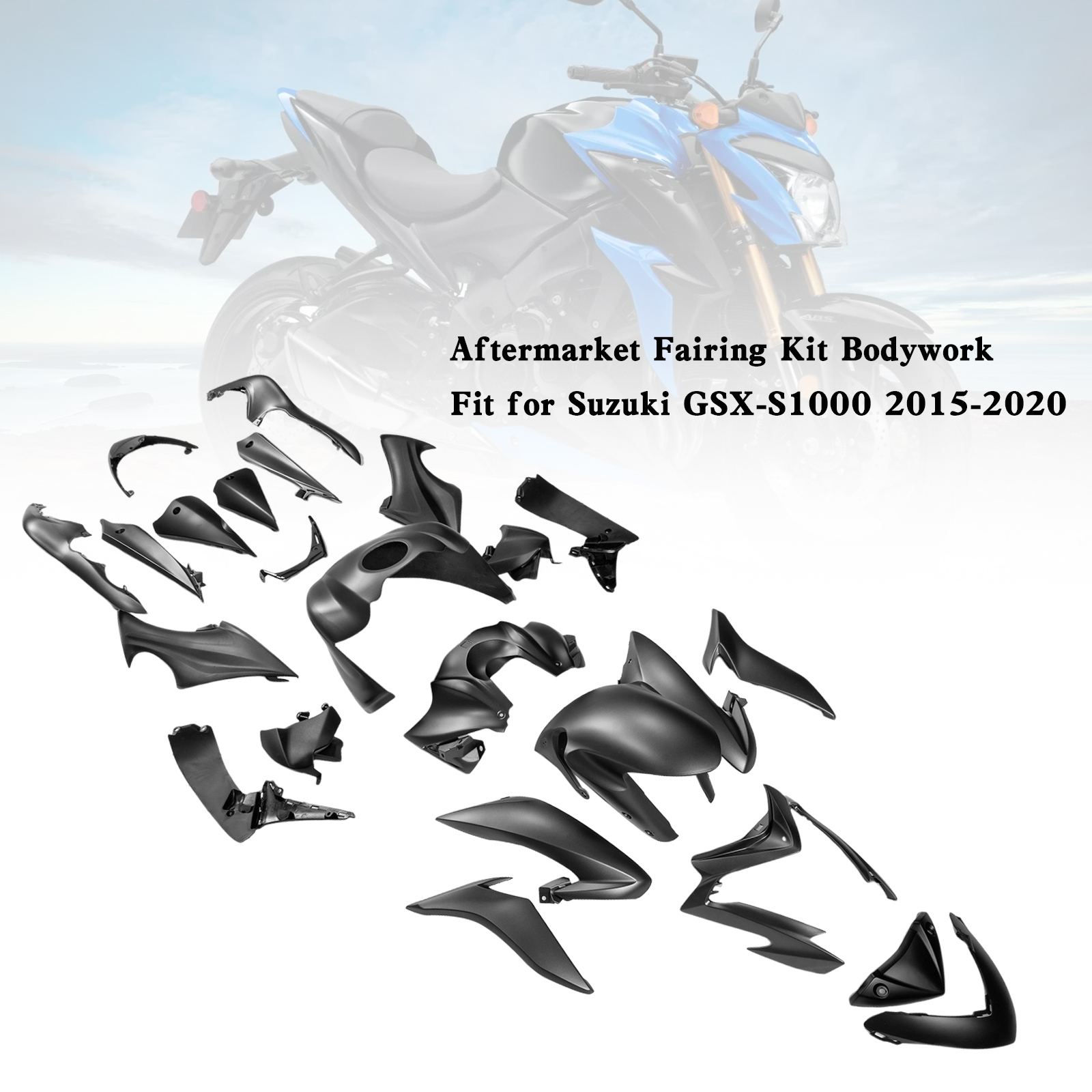適用於 Suzuki GSX-S 1000 2015-2020 全車彩繪車殼010-極限超快感