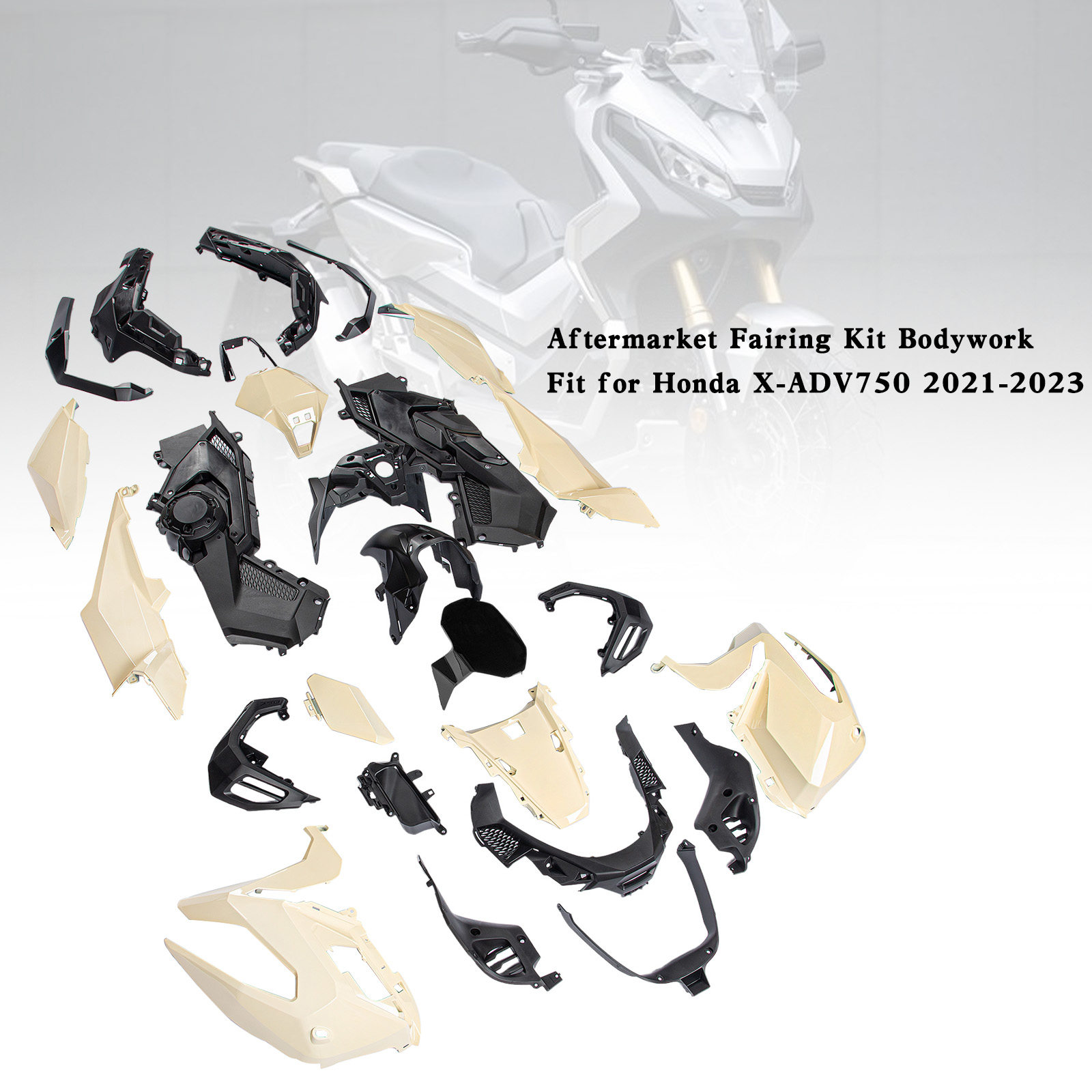 適用於 Honda X-ADV 750 XADV750 2021-2023 全車彩繪車殼005-極限超快感