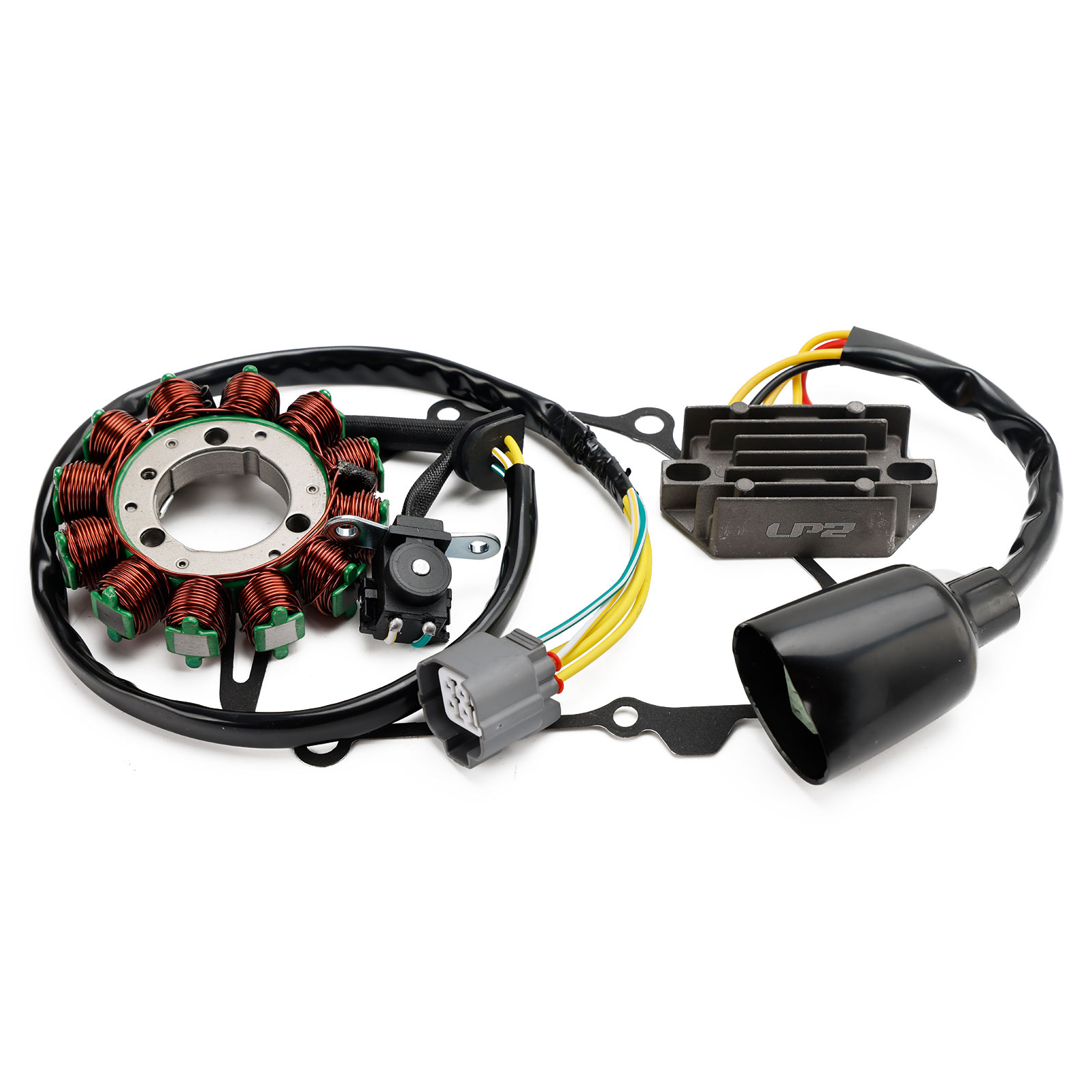 KAWASAKI KX250F KX 250F 13-16電盤 + 整流器 + 墊片-極限超快感
