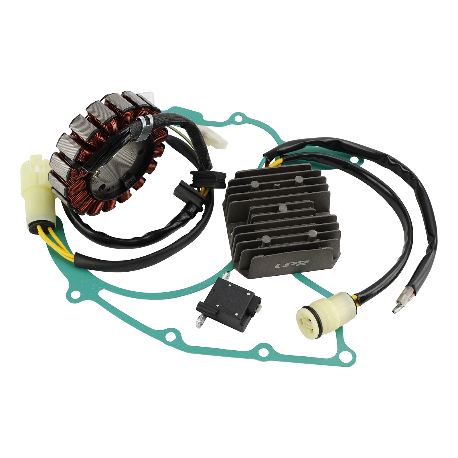 HONDA 93-06 SPORTRAX 300EX TRX 300 EX電盤 + 整流器 + 墊片-極限超快感