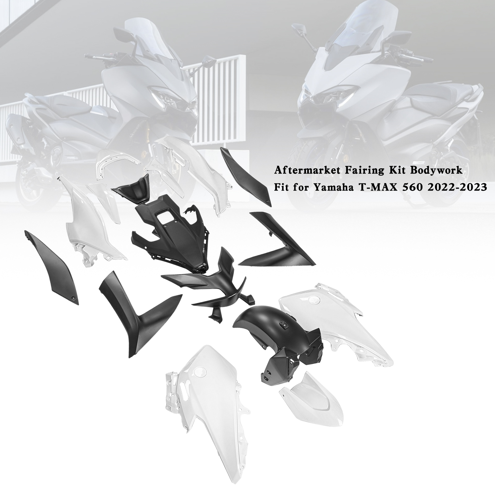 適用於 Yamaha T-MAX 560 2022-2024 全車彩繪車殼 001-極限超快感