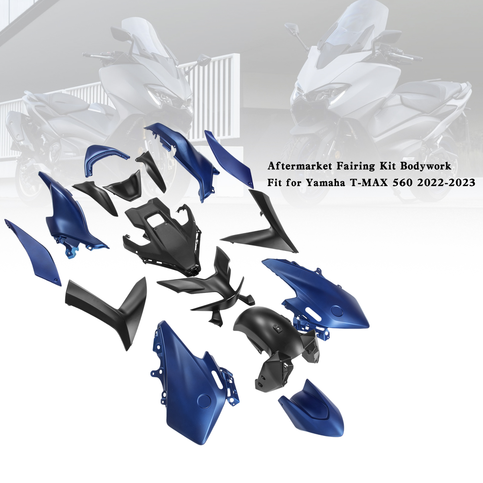 適用於 Yamaha T-MAX 560 2022-2024 全車彩繪車殼 003-極限超快感