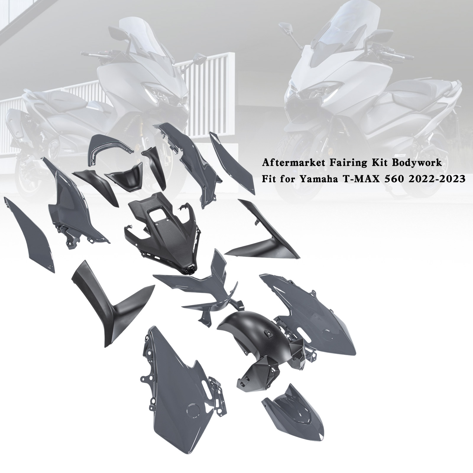 適用於 Yamaha T-MAX 560 2022-2024 全車彩繪車殼 011-極限超快感