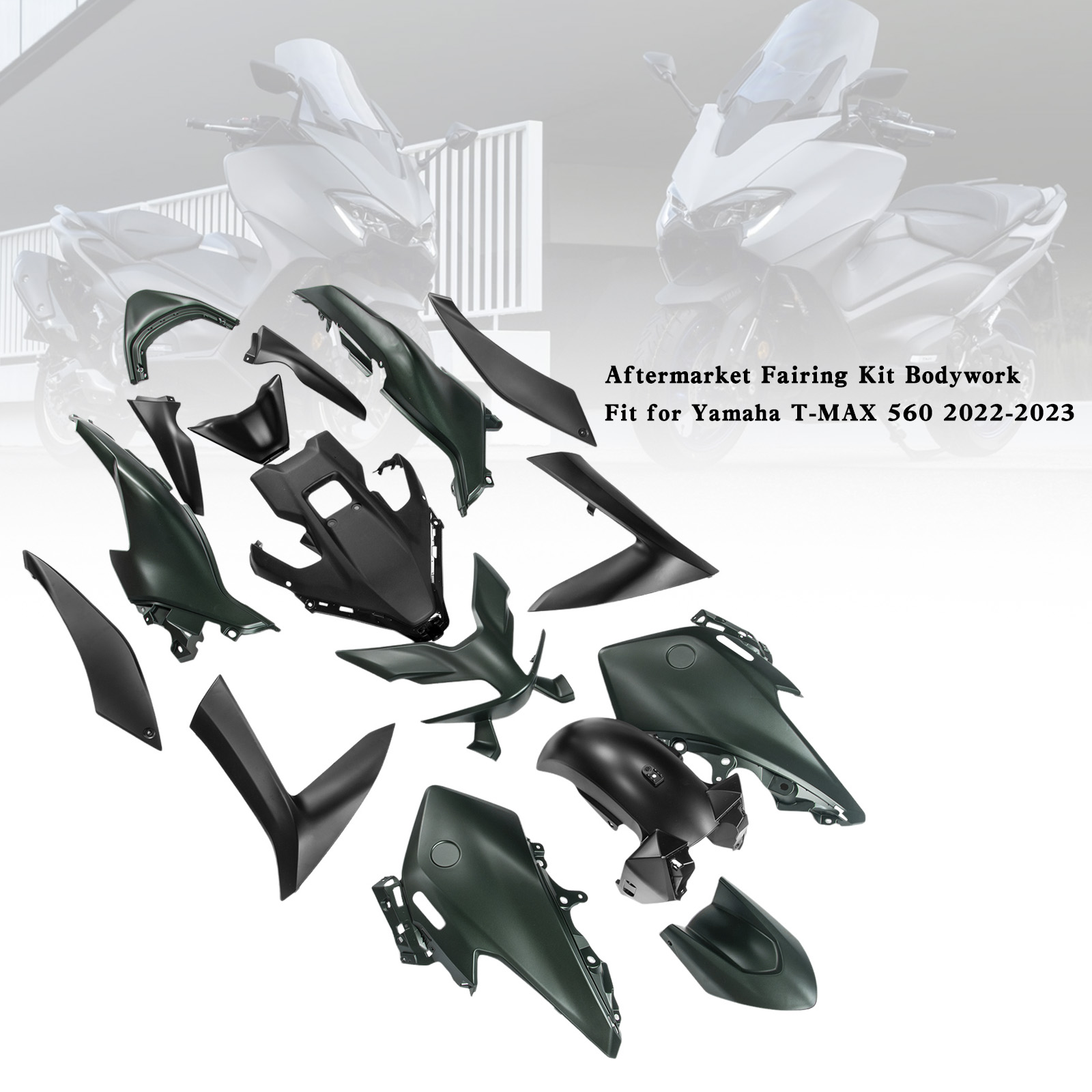 適用於 Yamaha T-MAX 560 2022-2024 全車彩繪車殼 012-極限超快感