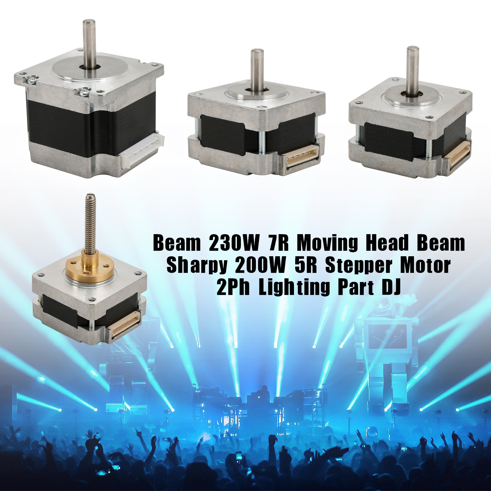 Stepper Motor Types for Moving Head Lighting X Y Focus Gobo Prism