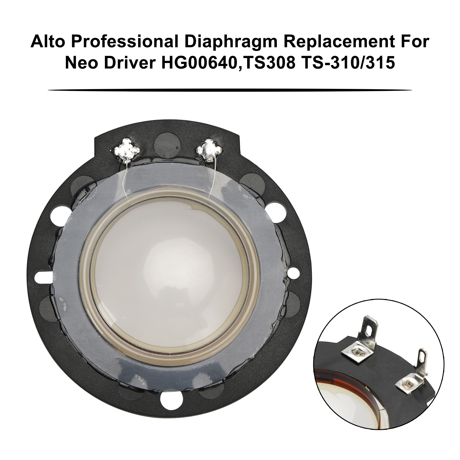 Alto Professional Diaphragm Replacement HG00640 for TS308 TS310 TS315 Neo Driver 8 Ohm