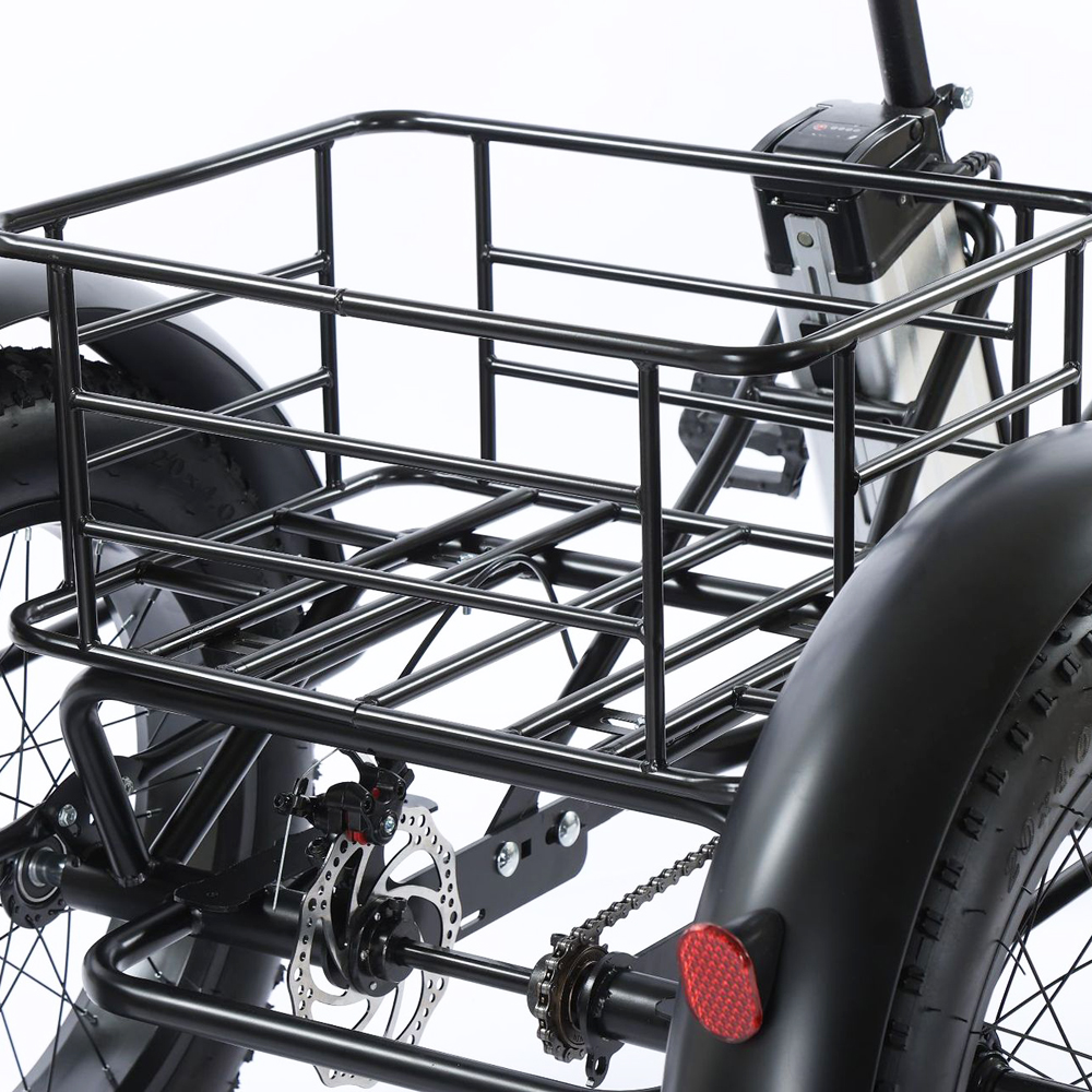 500W Folding Electric Tricycle Full Package with Charger