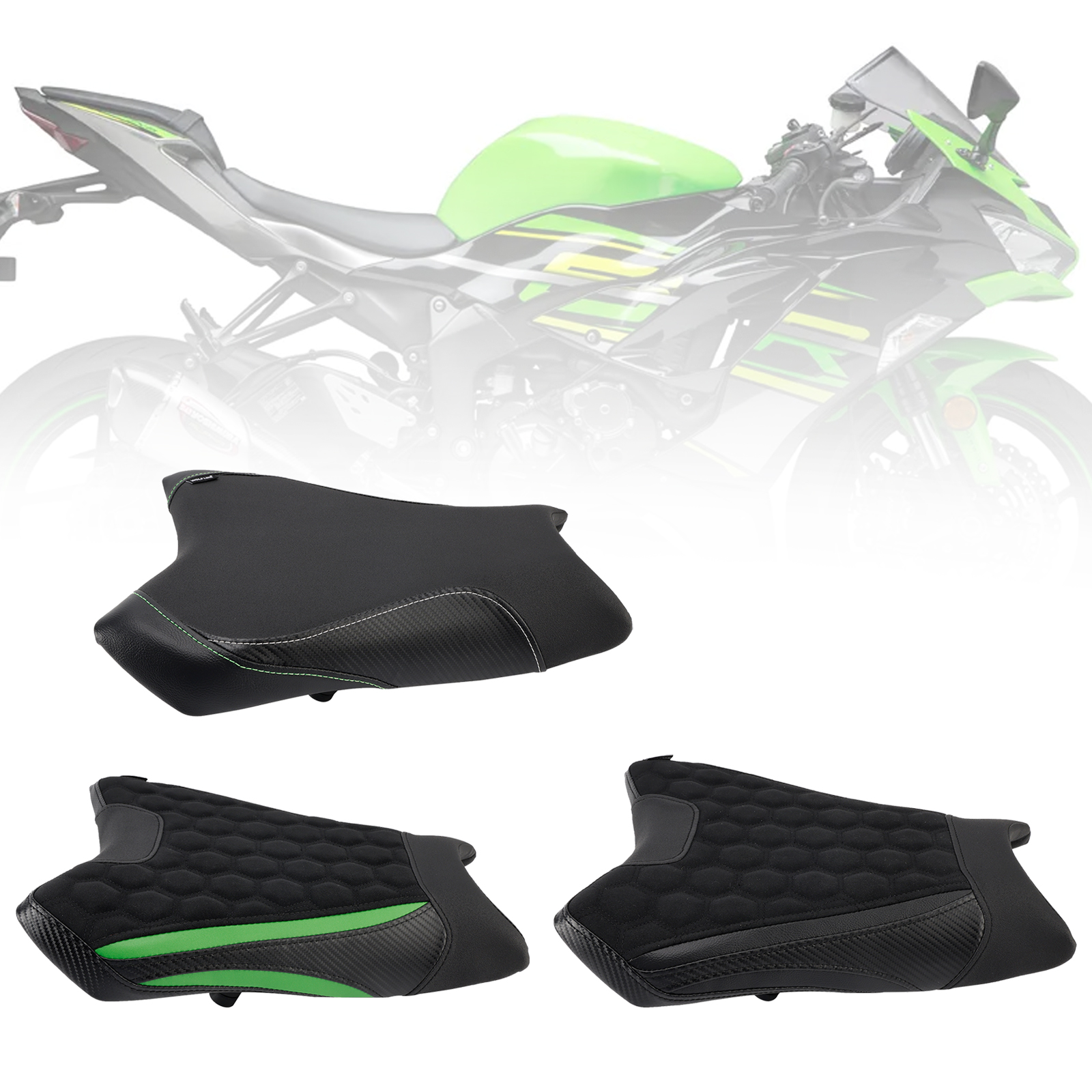 Kawasaki Ninja Zx-6R 19-25專用改裝造型前坐墊-極限超快感