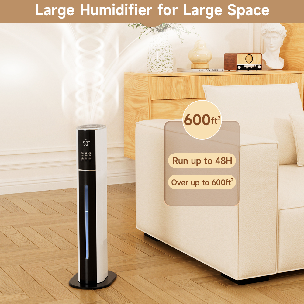 Humidifier Aroma Diffuser and Cleaning Easy Top Fill
