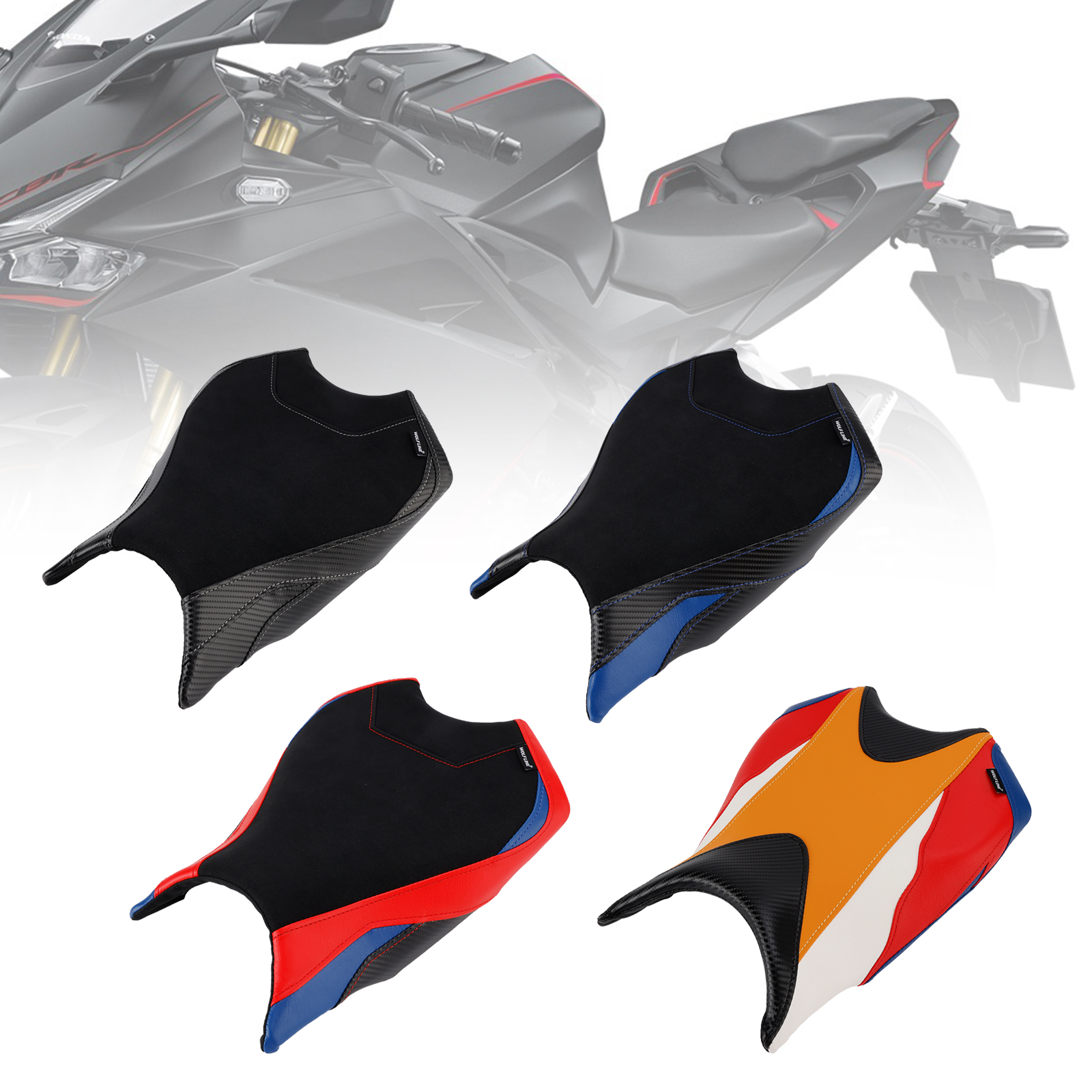 Honda Cbr250Rr 2017-2024 23專用造型改裝前坐墊（標準版）-極限超快感